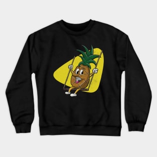 Swinging Retro Pineapple Crewneck Sweatshirt